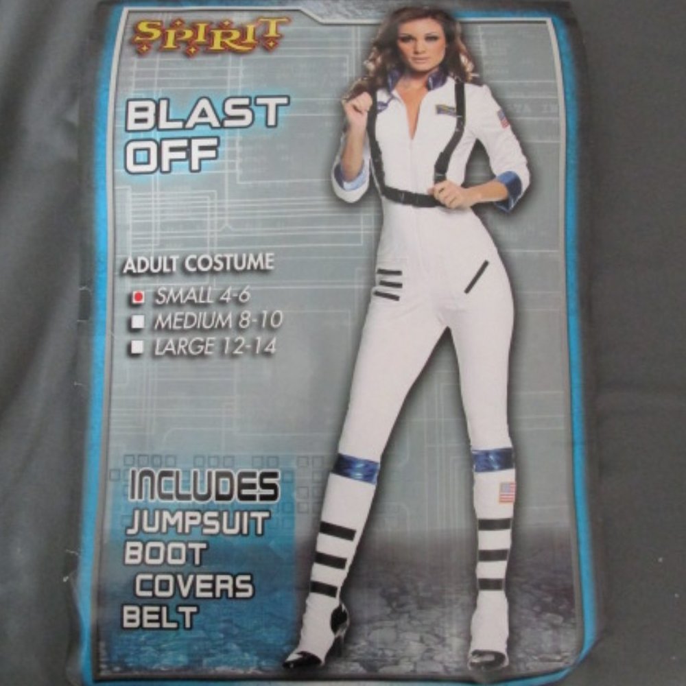 Astronaut Spirit Halloween Couples Adult Costume - Female